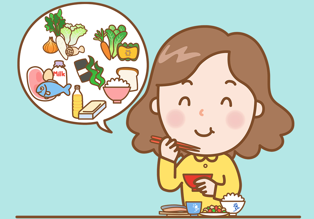 栄養バランスの良い食事